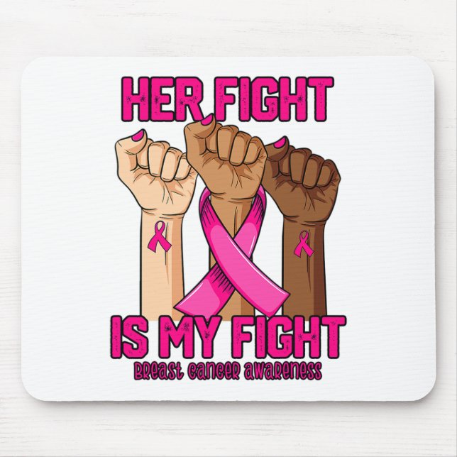 Mousepad A Luta Dela É A Minha Luta Contra A Consciência Do (Frente)