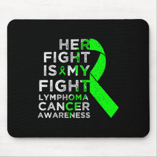 Mousepad A Luta Dela É A Minha Luta Contra O Linfoma Cancer
