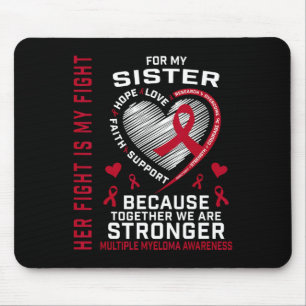 Mousepad A Luta Dela É Minha Luta Irmã Conscientização do M