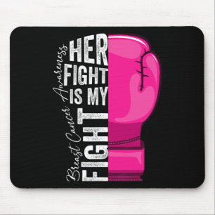 Mousepad A Luta Dela É O Meu Boxi De Sensibilização Para O