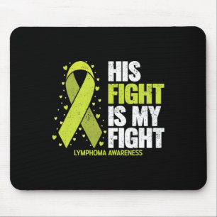 Mousepad A Luta Dele é Minha Luta Conscientização sobre Cân