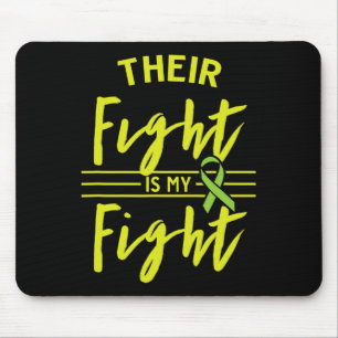 Mousepad A Luta Deles É A Minha Luta Contra A Doença Renal