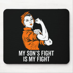 Mousepad A Luta Do Filho É A Minha Luta Contra A Leucemia M
