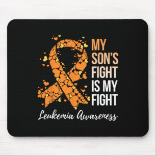 Mousepad A Luta Do Filho É A Minha Luta Contra A Leucemia S