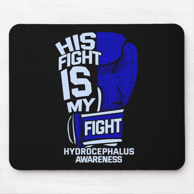 Mousepad A Luta É A Minha Luta Contra A Hidrocefalia. (Frente)