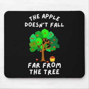 Mousepad A Maçã não cai longe da Família Tree Fun