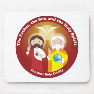 Mousepad A maioria de trindade santamente