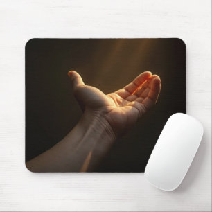 Mousepad A Mão Atingindo O Sol