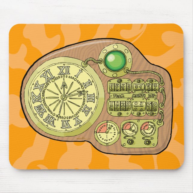 Mousepad A máquina do tempo - H.G. Poço (Frente)