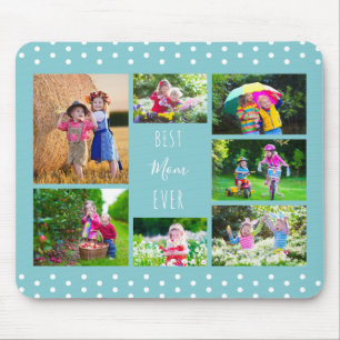 Mousepad A Melhor Colagem De Fotos Mãe De Azul Céu