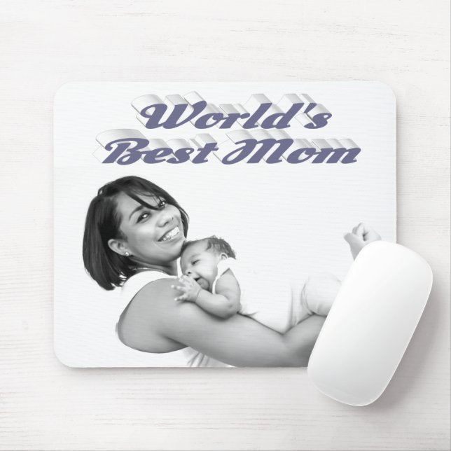 Mousepad A melhor foto da cinza da mãe (Com mouse)