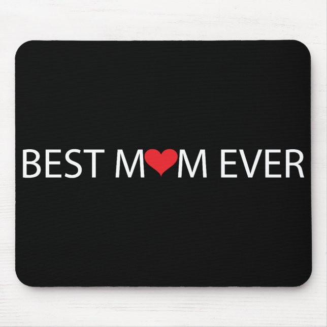 Mousepad A melhor mamã nunca (Frente)