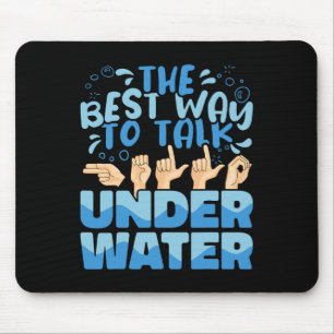Mousepad A melhor maneira de falar sobre o signo subaquátic