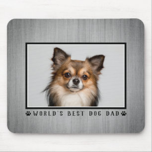 Mousepad A melhor pata de Pai de Cachorro do mundo imprime