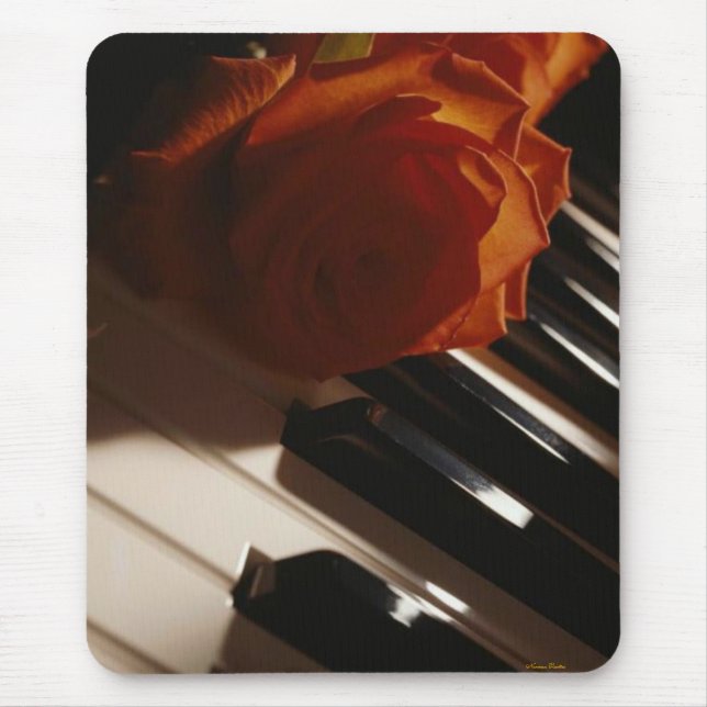 Mousepad A Melodia Do Bocal De Piano (Frente)
