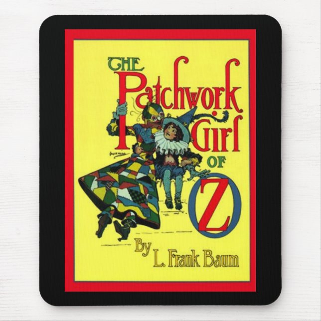 Mousepad A menina dos retalhos da onça (Frente)