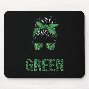 Mousepad A Mensagem Verde Em Maio Vestimos Saúde Mental Ver