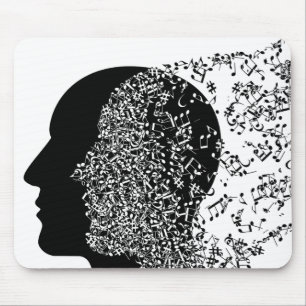 Mousepad A mente da música