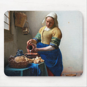 Mousepad A Milkmaid, Johannes Vermeer, 1657-1658