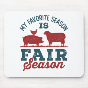 Mousepad A Minha Época Favorita É Feira Do Condado Da Fai