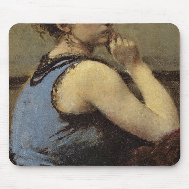 Mousepad A mulher no azul, 1874 (Frente)