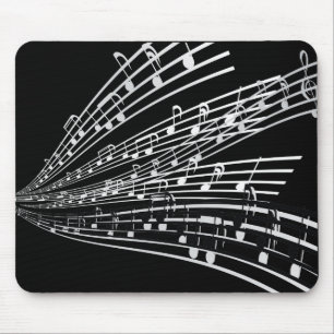 Mousepad A música nota símbolos da notação musical do ~