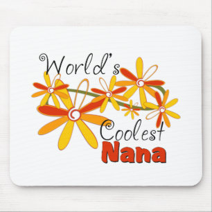 Mousepad A Nana a mais fresca do mundo floral