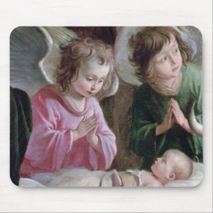 Mousepad A natividade, do altar de Buxtehude, 1400-10