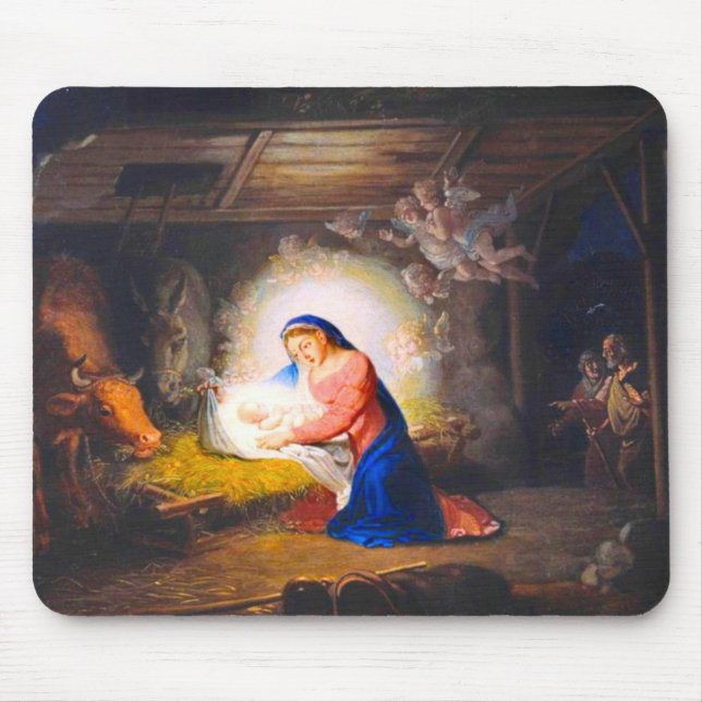 Mousepad A Natividade do Cristo (Frente)
