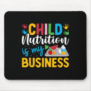 Mousepad A Nutrição Infantil é Meu Negócio Senhora Almoço E