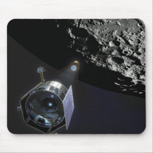 Mousepad A observação da cratera lunar