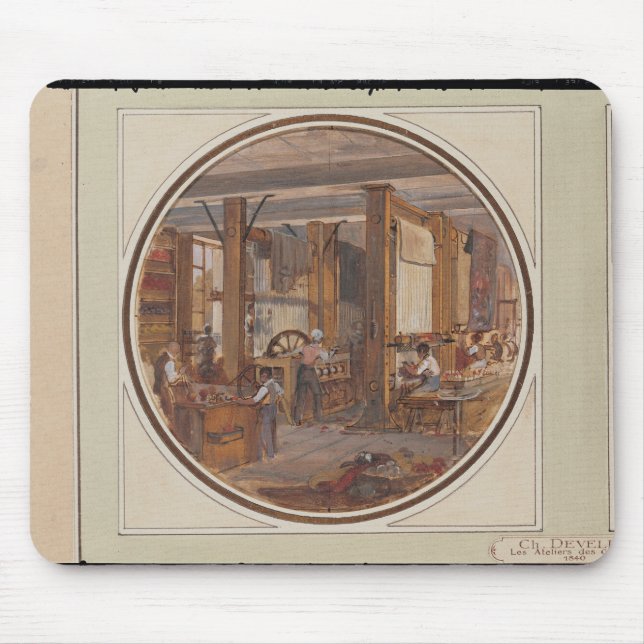 Mousepad A oficina dos Gobelins, 1840 (Frente)