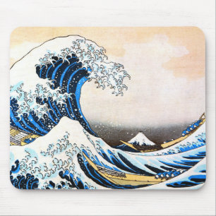 Mousepad A onda de Excelentes de Kanagawa, Hokusai