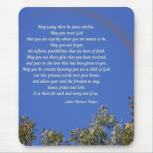 Mousepad A oração de St Theresa