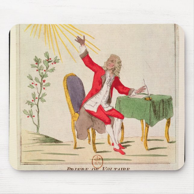 Mousepad A oração de Voltaire (Frente)
