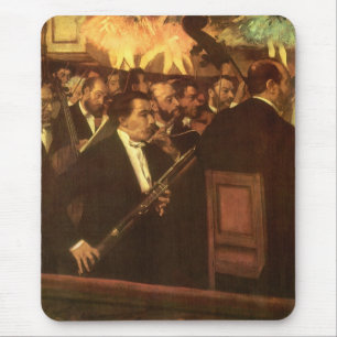 Mousepad A Orquestra da Ópera por Edgar Degas, Arte Antiga