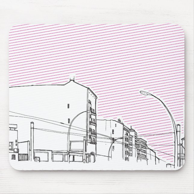 Mousepad A parte 1 de Rothenhagen "eu amo Berlim" (Frente)