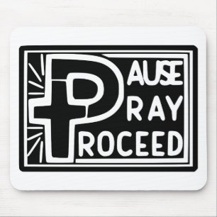 Mousepad A PAUSA A PRAY então CONTINUA