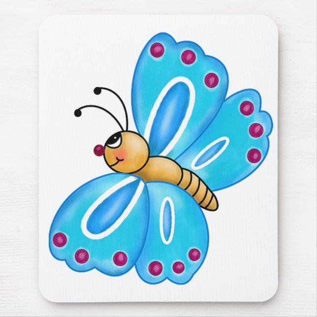 Mousepad A Pequena Borboleta Mais Inteira (Frente)