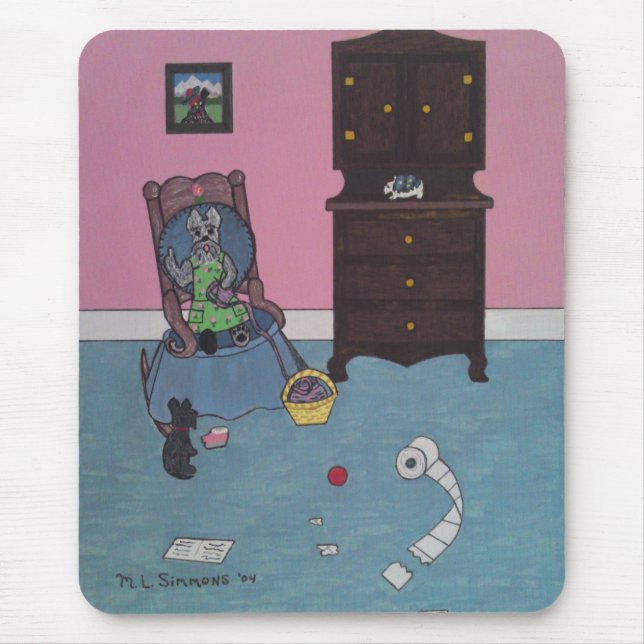 MOUSEPAD A PEQUENA RASCAL DA AVÓ (Frente)