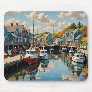 Mousepad A Pequena Vila de Pesca