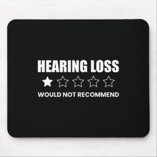 Mousepad A Perda Da Audição Não Recomendaria