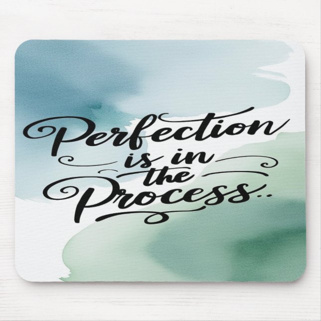 Mousepad A perfeição está no processo (Frente)