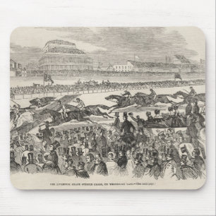 Mousepad A perseguição grande do Steeple de Liverpool em