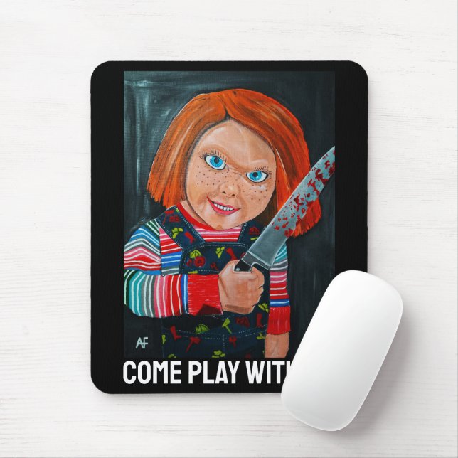 Mousepad A Pintura da Boneca por Alfred Fox (Com mouse)