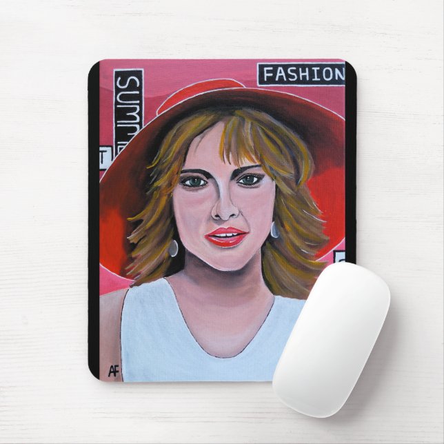 Mousepad A Pintura do Manequim por Alfred Fox (Com mouse)