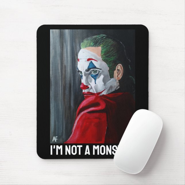 Mousepad A Pintura do Vilão por Alfred Fox (Com mouse)