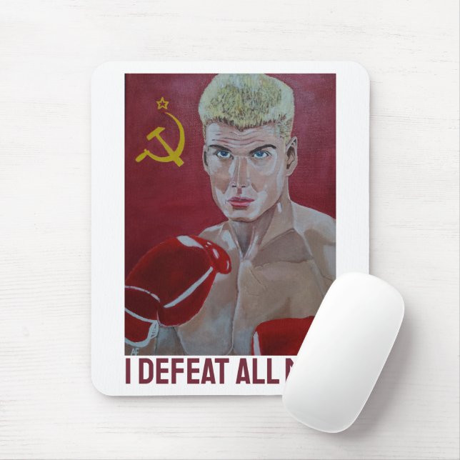 Mousepad A Pintura Russa por Alfred Fox (Com mouse)