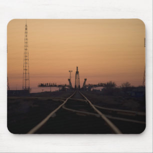 Mousepad A plataforma de lançamento de Soyuz
