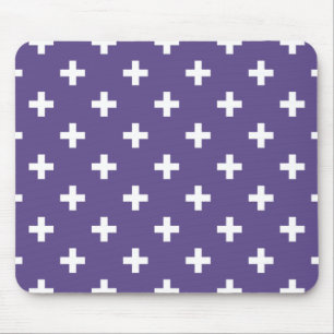Mousepad A polca branca cruza contra o ultravioleta